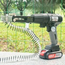 전동 스크류건 체인 석고보드 태핑 피스 매거진 나사 발사기 탭핑건, 06. 체인건 +드릴 +398tv