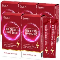 본트비 파워 아르기닌 타우린 5000, 300g, 5개