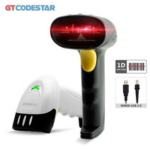 GTCODESTAR X-520 핸드 바코드 리더 슈퍼마켓 가격 검사기 1D 스캐너, 01 1D Wired X-520