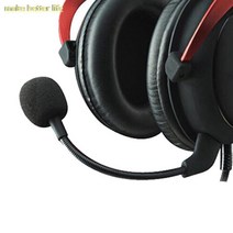 ASMR마이크 유튜브 마이크 방송 장비 NEW Replacement Game Mic 3.5mm Microphone For Kingston HyperX Clo, 한개옵션0
