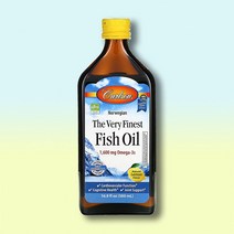 칼슨랩스 더 베리 파이니스트 피쉬오일 오메가3 레몬맛 1600mg 액상형 500ml