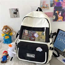 대학생책가방 여성 하라쥬크 ULZZANG 고등학교 중학교 대용량 백팩 2453256110
