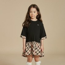닥스키즈 우븐믹스 원피스 (DSS13NA80G_BK)