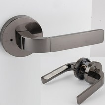 BUC P3000 방문손잡이 문고리 버튼형, P3000(다크그레이)