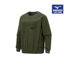 미즈노 우븐 맨투맨 티셔츠 2컬러 WOVEN MTM 32YE1550 NC서면