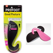 프로풋 PROFOOT 굿 포스쳐 바른자세 인솔 몸균형에 기능성 깔창, One Color_여성용, 여성용