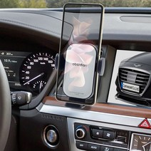 제네시스 G80 신형 구형 맞춤형 핸드폰 거치대 RG3 DH, 제네시스 G80 2세대 DH(14~20년식), 1.무선충전거치대 화이트세트, 1개