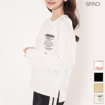 스파오 라글란 레터 티셔츠_SPLW912G05