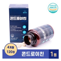 콘드로이친 글루코사민 4개월분 1000mg 120정 1통, 콘드로이친 1통