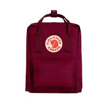 New 피엘라벤 Kanken Mini Classic 백팩 For Everyday 420 PLUM Red Bag Purse