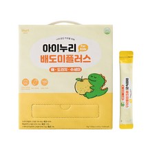 아이누리 배도미 플러스 아기 어린이 배도라지즙 배도라지스틱 수세미즙 100포, 4개