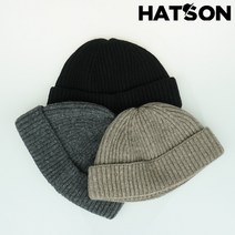 [햇츠온]H2-4414 HatsON 브랜드 남자 여자 봄 겨울 사계절 와치캡 숏 비니 챙없는 모자 AA