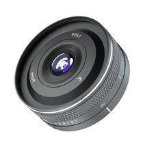 캠코더렌즈 카메라렌즈 Astrhori RockStar 27mm F2.8 대형 조리개 고정 초점 렌즈 소니 E Nikon Z Leica L, 01 Black_04 M4/3
