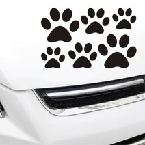 판다 한발내딛기 초보운전 차량 스티커 승용차 교회, 1개, 블랙