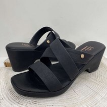에스콰이아 에스콰이아 여성 경량 글리터 뮬 슬리퍼 7cm J283F
