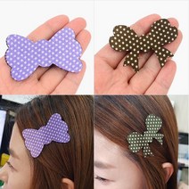 벨크로타입 메이크업 잔머리고정핀 2개입