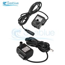 수중모타 미니수중펌프 가압펌프 dc 12v jt-1020 5.52.1mm 5v usb 커넥터 마이크로 잠수정 3w 수족관 물고기 탱크 분수 연못 물, dc5.5-12v 3w