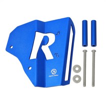 4륜바이크 부품 Yamaha Raptor 700 용 알루미늄 ATV 엔진 확장 탱크 가드 보호 장치 커버 2006-2011 2013-, 01 파란