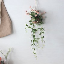 티로즈 넝쿨 화분-행잉(6color), 단품