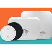 카라반 외부 모터홈 창고문 카라반도어 간이 수납함, (캠핑카외부도어/370-375/화이트)