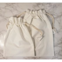 [천아트 반제품] 무지 조리개 주머니 (대형/소형)