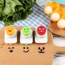 스마일 김펀치 3종세트 도시락꾸미기 펀칭기 주먹밥틀, A타입