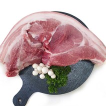 무항생제 김천 지례면 흑돼지 전지 앞다리살 수육 1kg, 1개