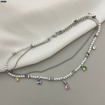 DFMEI 큐티 토끼 목걸이