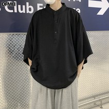 DFMEI 남자 반팔 쿨맥스 티셔츠 여름 상의요