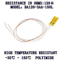 히든센서 1개/몫 고온 저항 스트레인 게이지 BE/BA120 / 350 1K-3AA 고정밀 압력/로드셀, 05 BA120-3AA-L150