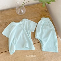 (당일출고)베이비 무지 베베세트 돌전 돌후 아기선물 6개월 시원한 아기옷어린이집등원룩 인스타패션 둥이커플룩 유아선물