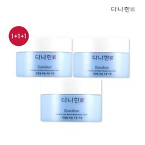 다나한 인삼잎 보윤 수분크림 100ml 1+1+1, 1세트
