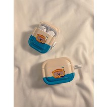 Apple airpodspro2 블루 화이트 에어팟케이스, 애플의 새로운 3세대 에어팟