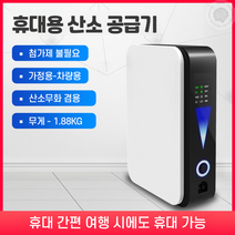 가정용 반려동물 산소발생기 실내 독서실 산소방 인박카, [중문 버전] 산소 발생기+리튬전지 충전