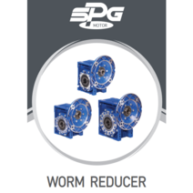 에스피지(SPG) 중공축 웜감속기 - 프레임 형번(63형) / 감속비(1/5~1/100) / NMRV(입력축 구조:MOTOR FLANGE), 20, 71B5(14파이), 1개