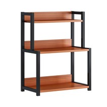 DNG 양념 통 정리 선반 주방 원목 수납 대 이케아 우드 진열대, 쿠팡 3단30cm
