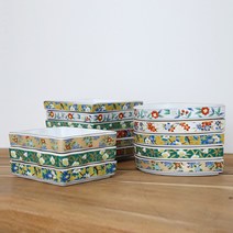 일본 그릇 회접시 나눔접시 앞접시 초밥 플레이팅 회 접시, 옐로우 동백 (반달)