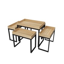 슈퍼 청과 중앙 가판대 채소 매대 베이커리 가게 조립식 전시대, A. 길이 100 폭 40 높이 70