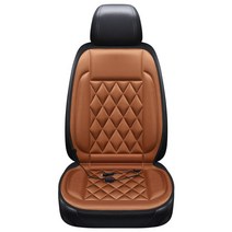 Zoomland 자동차온열시트 온열시트 운전석 12V/24V 전용, 12v블랙1pc, 1개