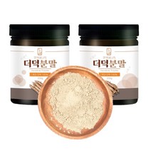 해피스토어70 농민이 직접 만든 국내산 무첨가 순수 더덕분말가루 200g, 2통