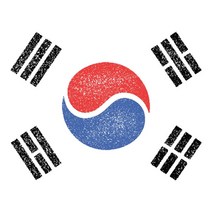 우돌아트 스텐실도안 2381 우리나라 태극기 스텐실도안