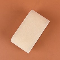 다꾸 정리함 팔찌 발찌 디스플레이 시계 쥬얼리 베개 스탠드 벨벳 PU 가죽 홀더 사진 소품, 베이지 8cmx4.5cm