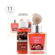 더허브샵 차량용 디퓨져 본품 50ml + 리필 50ml 선물세트, 바질만다린, 1세트