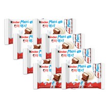 라이딩 간식 다이어트 간식세트 간편식 킨더 초콜렛 맥시 T6 X 4 외 모음, 킨더 초콜렛 맥시 T6 X 8(유통기