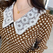 빅 사이즈 봄 여름 가을 도트 원피스 통통 77 88 하비코디 코디 99 하체비만 패션 여성 가족사진