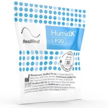 코골이방지 양압기 Humidx 가습기 필터 Resmed Airfit F20 비강 마스크 Waterless 가습기 인공 호흡기 CPAP, 01 One pcs