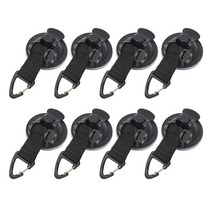 야외 흡입 컵 앵커 고정 후크 타이 다운 캐러밴 캠핑 tarp as car side awning pool tarp tent secure hook universal, 은