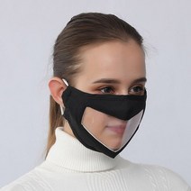 @S2K 입모양 입보이는 마스크 q0qj9dEA, 대형-블랙