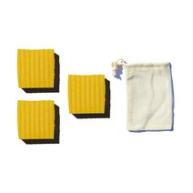 세수비누 세안비누 바디 겸용 올인원 비누 면비누망 포함, 3개, 91g