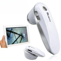 두피 진단기 두피촬영 휴대용 전자 현미경 무선 피부 카메라 wifi, 화이트+상자O